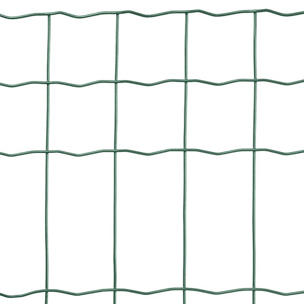 EASY CLOTURE - Grillage soudé en rouleau H2m00 x L25m fil 2.5mm maille 100x50 mm Vert - large