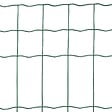 EASY CLOTURE - Grillage soudé en rouleau H2m00 x L25m fil 2.5mm maille 100x50 mm Vert - vignette