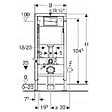 GEBERIT - WC suspendu GEBERIT noir pack complet DELOS - vignette