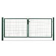 EASY CLOTURE - Portail grillagé maille 100x50 - Largeur 3 mètres - Square Gate - vignette