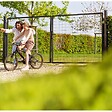 EASY CLOTURE - Portail grillagé maille 100x50 - Largeur 3 mètres - Square Gate - vignette