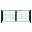 EASY CLOTURE - Portail grillagé maille 100x50 - Largeur 3 mètres - Square Gate - vignette