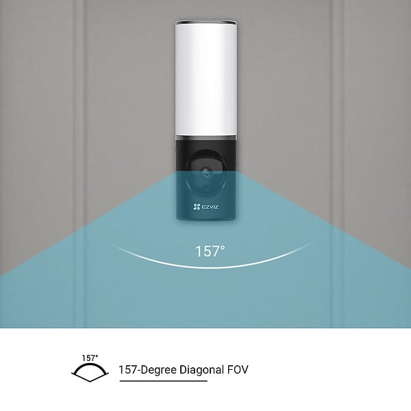 EZVIZ - Caméra à detecteur et projecteur connectée LC3 EZVIZ - large
