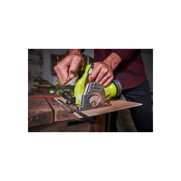 RYOBI - Pack RYOBI - Scie multi matériaux R18MMS-0 - 18V One+ 85mm - 2 lames - Sans batterie ni chargeur - Kit 2 lames bois / métal / carrelage - RAKMMS02K - large