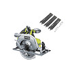 RYOBI - Pack RYOBI - Scie circulaire R18CS7-0 - brushless 18V One+ - 60mm - sans batterie ni chargeur - Guide de coupe RAK03SR - vignette