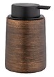 WENKO - Distributeur de savon Palena - Résine - Bronze - 250ml - vignette
