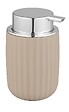 WENKO - Distributeur savon - Plastique - Agropoli - Beige - 250 ml - vignette