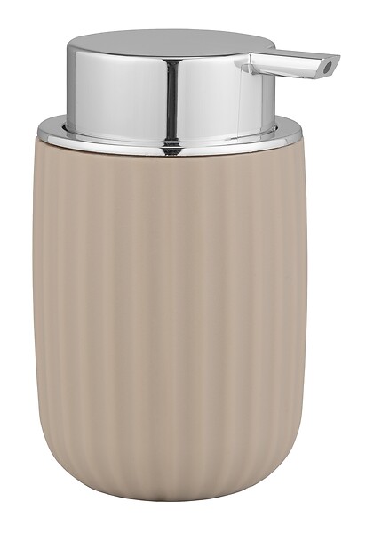WENKO - Distributeur savon - Plastique - Agropoli - Beige - 250 ml - large