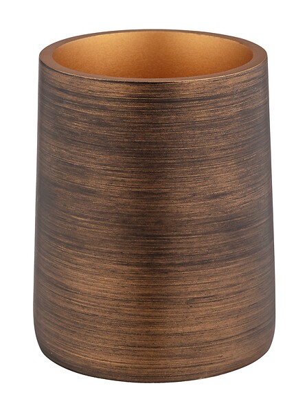 WENKO - Gobelet résine Palena Bronze avec bras de séchage - large