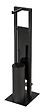 WENKO - Combiné WC Rivalta noir - Acier verre - Silicone - vignette