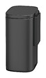 WENKO - Poubelle murale Sare 5l noir mat - vignette