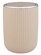 WENKO - Poubelle basculante - Plastique - Agropoli S - Beige - 2L - vignette