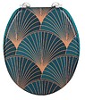 WENKO - Abattant WC MDF - Aira - Multicolore - 35,5 x 42,5cm - vignette
