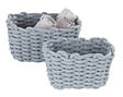 WENKO - Panier de rangement Tia S, gris - vignette