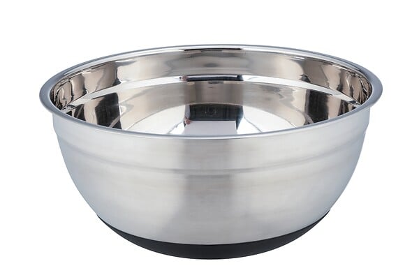 WENKO - Bol avec fond en silicone inox Aru - 4L - Diam.26cm - large