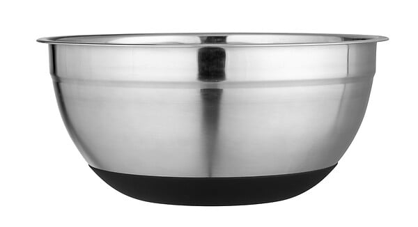 WENKO - Bol avec fond en silicone inox Aru - 4L - Diam.26cm - large