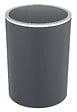 WENKO - Poubelle à couvercle basculant plastique Inca Anthracite 5L - vignette