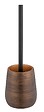 WENKO - Brosse WC - Polyresine - Palena - Bronze - 37cm - vignette