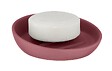 WENKO - Porte-savon céramique Badi Vieux rose - vignette