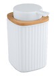 WENKO - Distributeur de savon Rotello, blanc - vignette