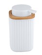 WENKO - Distributeur de savon Rotello, blanc - vignette