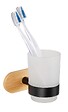 WENKO - Turbo-Loc Porte gobelet Uno Orea Bamboo - vignette