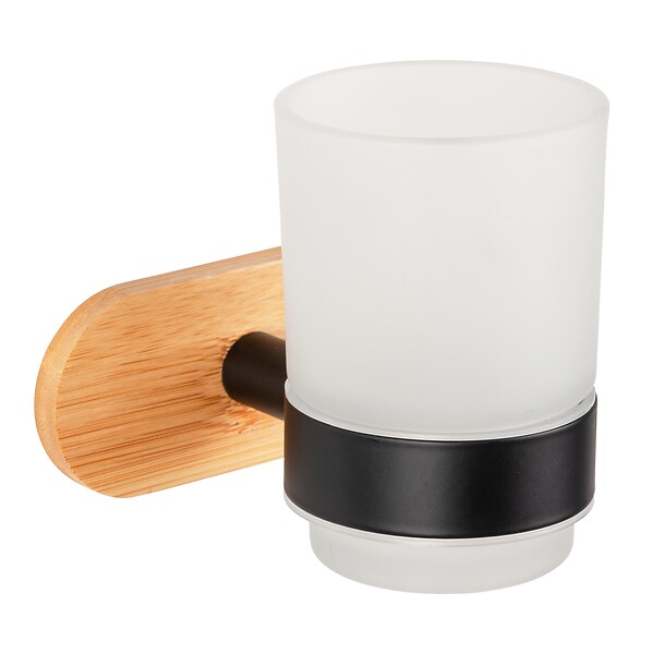 WENKO - Turbo-Loc Porte gobelet Uno Orea Bamboo - large