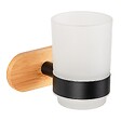 WENKO - Turbo-Loc Porte gobelet Uno Orea Bamboo - vignette