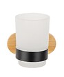 WENKO - Turbo-Loc Porte gobelet Uno Orea Bamboo - vignette