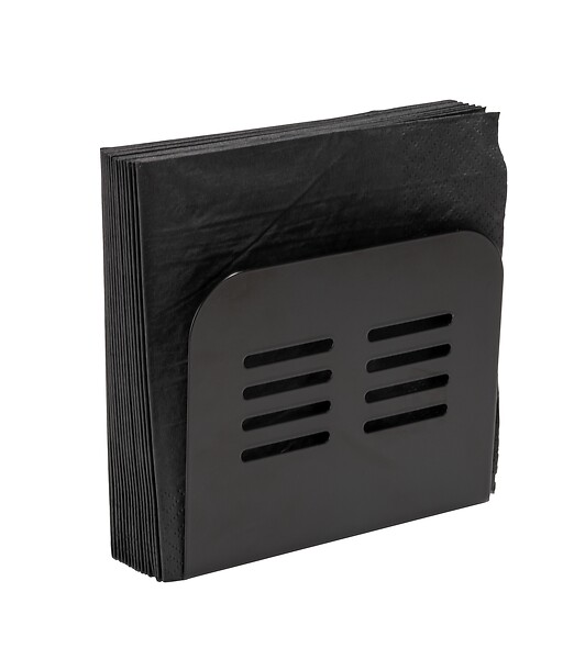 WENKO - Porte-serviettes Baco noir BO - large