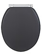 WENKO - Abattant WC MDF - Morra - Anthracite Mat - Easy-Close - vignette