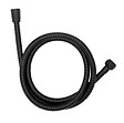 WENKO - Flexible de douche inox - 150cm - Noir - vignette