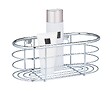 WENKO - Étagère droite Trestina inox - Argent brillant - 26cm - vignette