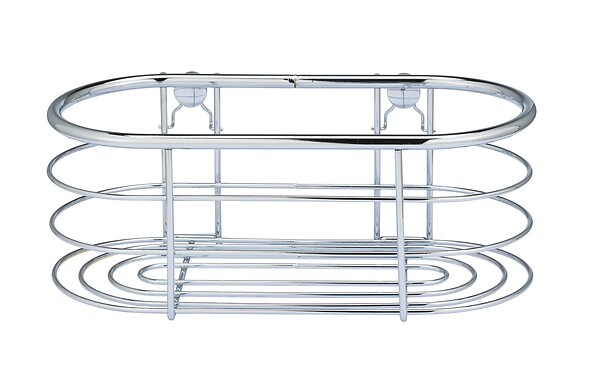 WENKO - Étagère droite Trestina inox - Argent brillant - 26cm - large