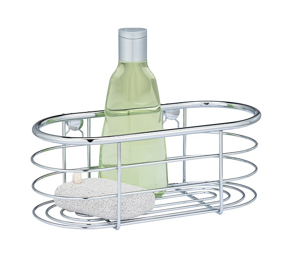 WENKO - Étagère droite Trestina inox - Argent brillant - 26cm - large