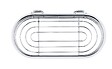 WENKO - Étagère droite Trestina inox - Argent brillant - 26cm - vignette