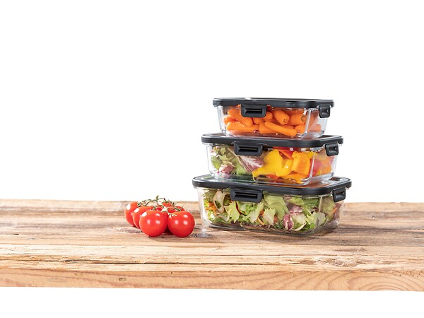 WENKO - Bocal en verre Steel 1L BO - large
