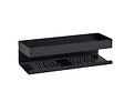 WENKO - Étagère murale acier - Turbo-Loc Genova Noire - 40 kg - vignette