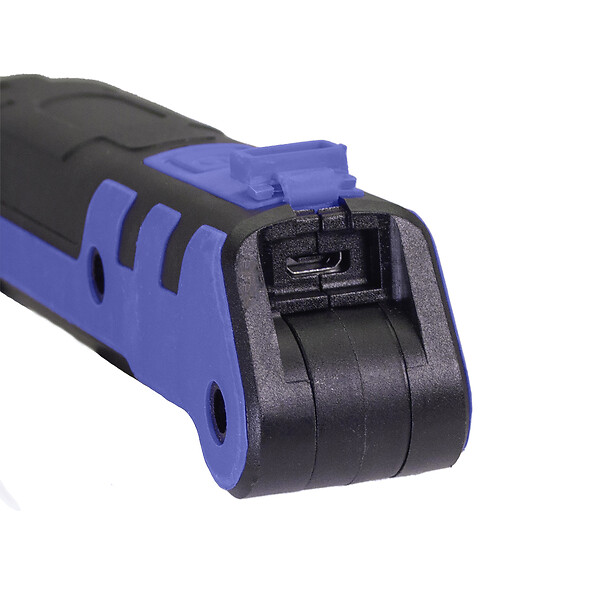 TIBELEC - Baladeuse LED pliable et rechargeable - 5W - 400 lumens - large