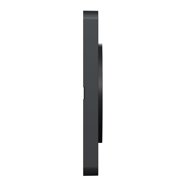 SCHNEIDER ELECTRIC - Odace Touch - plaque bronze brossé avec liseré - anthracite - 1 poste - large