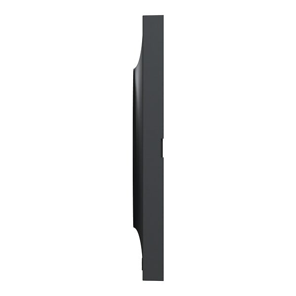 SCHNEIDER ELECTRIC - Plaque finition Odace Styl - 2 postes - Anthracite - 71mm - large