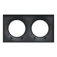 SCHNEIDER ELECTRIC - Plaque finition Odace Styl - 2 postes - Anthracite - 71mm - vignette