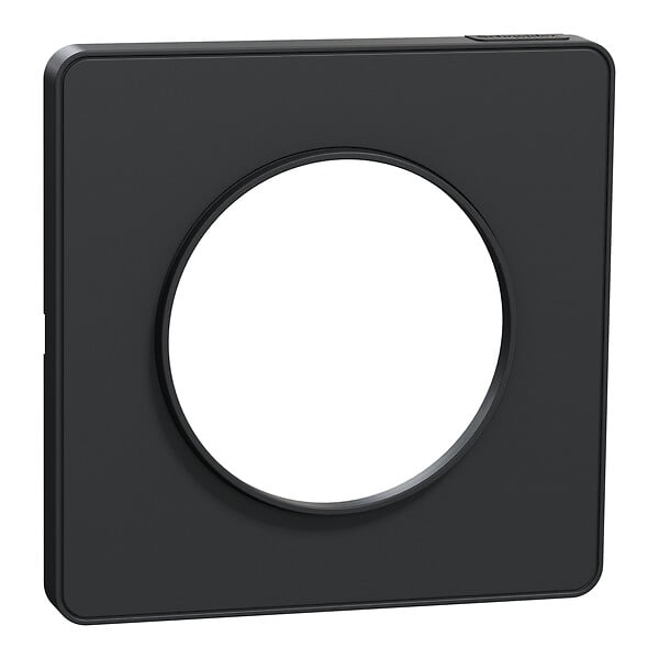 SCHNEIDER ELECTRIC - Plaque de finition Odace Touch Anthracite 1 poste - large