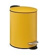 5 FIVE SIMPLY SMART - Poubelle de salle de bain en métal Jaune Soft Close 3 L - vignette