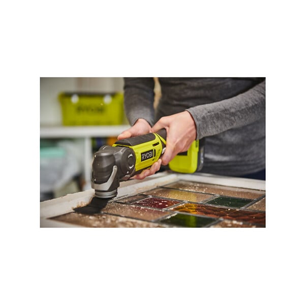 RYOBI - Pack RYOBI - Multitool R18MT-0 - 18V One+ sans batterie ni chargeur - Kit spécial carrelage 5 pièces RAK05MT - large