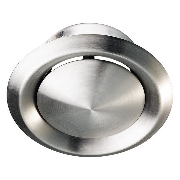 AUTOGYRE - Bouche d'insufflation réglable Inox - Diam.100mm - large