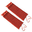 RED DECO - Lot de 2 matelas bain de soleil SORMIOU Terracotta Polyester 180x60CM - vignette