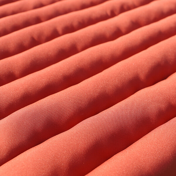 RED DECO - Lot de 2 matelas bain de soleil SORMIOU Terracotta Polyester 180x60CM - large