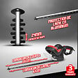 ELEM - Taille haies électrique 710W - Lame 61cm - Poignée arrière rotative - vignette