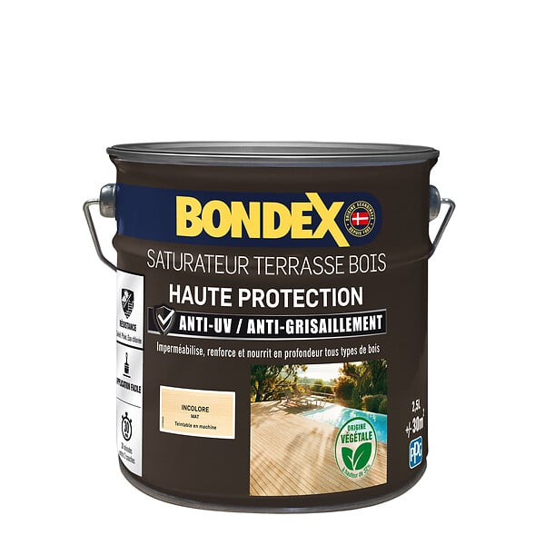 BONDEX - Bondex saturateur - Incolore - Mat - large